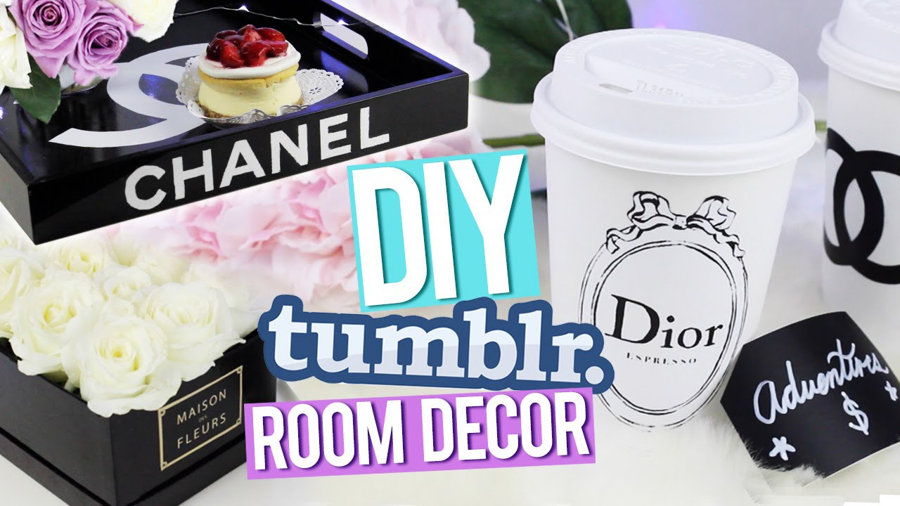 DIY Tumblr Room Decor
 DIY Tumblr Room Decor ♥ Chanel Tray Dior Piggy Bank