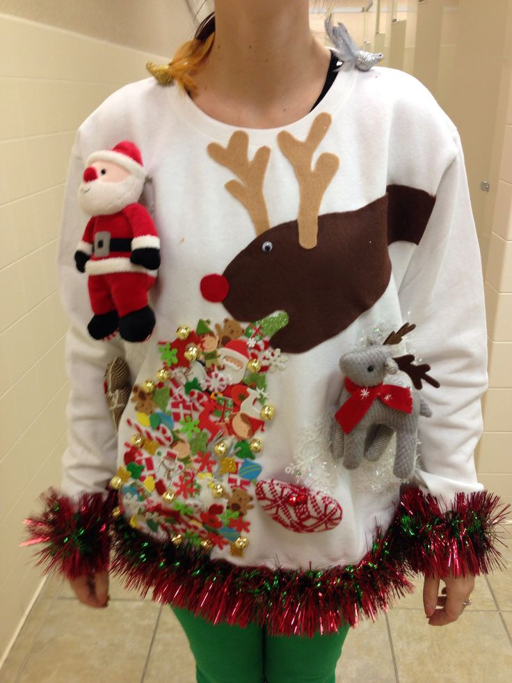 DIY Ugly Christmas Sweater Ideas
 29 EASY DIY UGLY SWEATER FOR CHRISTMAS Godfather Style