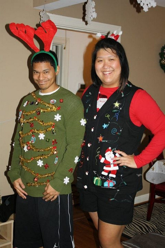 Diy Ugly Christmas Sweater Party Ideas
 EYE CATCHING ATTRACTIVE HANDMADE UGLY SWEATER IDEAS FOR