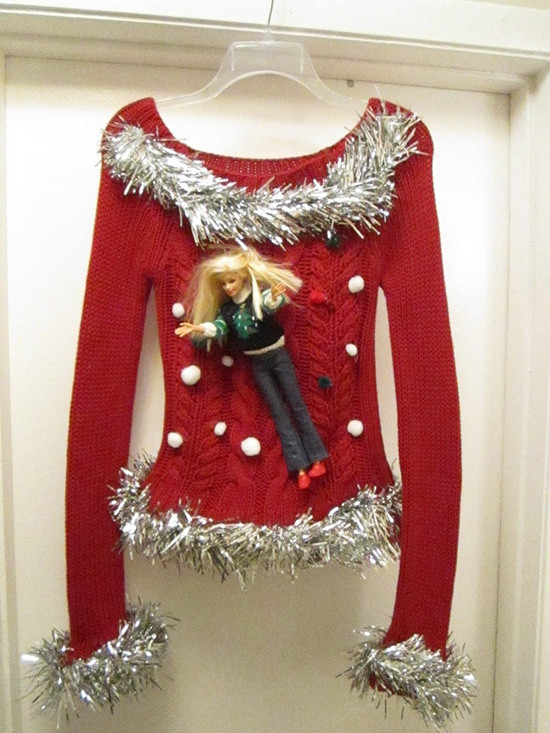 Diy Ugly Christmas Sweater Party Ideas
 EYE CATCHING ATTRACTIVE HANDMADE UGLY SWEATER IDEAS FOR