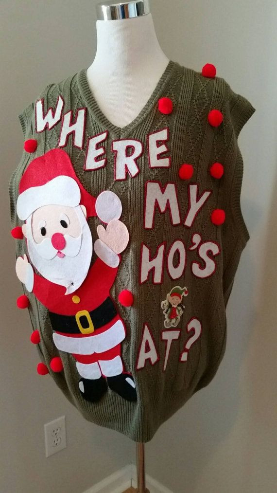 Diy Ugly Christmas Sweater Party Ideas
 Pin on TACKY CHRISTMAS