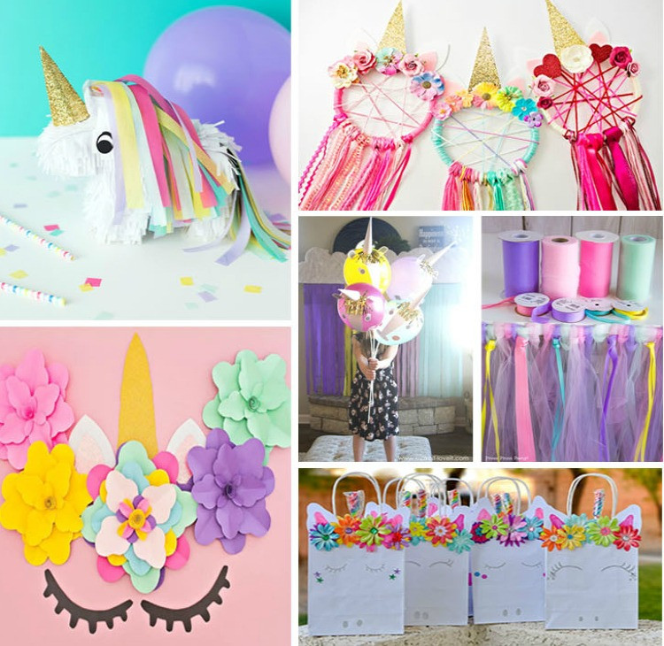 Diy Unicorn Party Ideas
 DIY Unicorn Party Decorations You Can Make Yourself