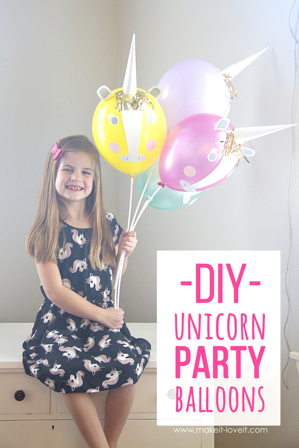 Diy Unicorn Party Ideas
 DIY Unicorn Party Balloons
