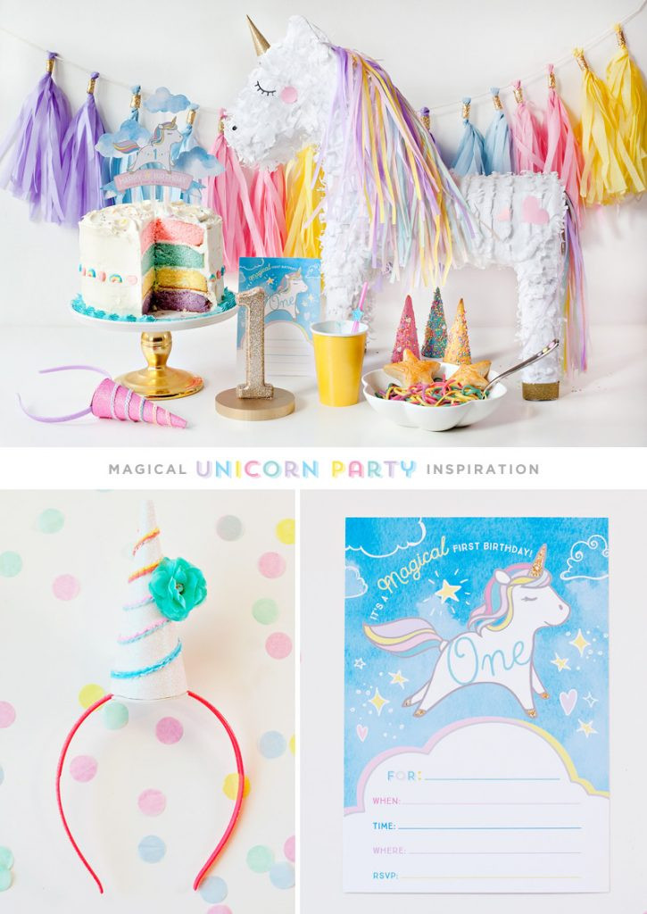 Diy Unicorn Party Ideas
 Simple & Sweet Unicorn Birthday Party Ideas Hostess