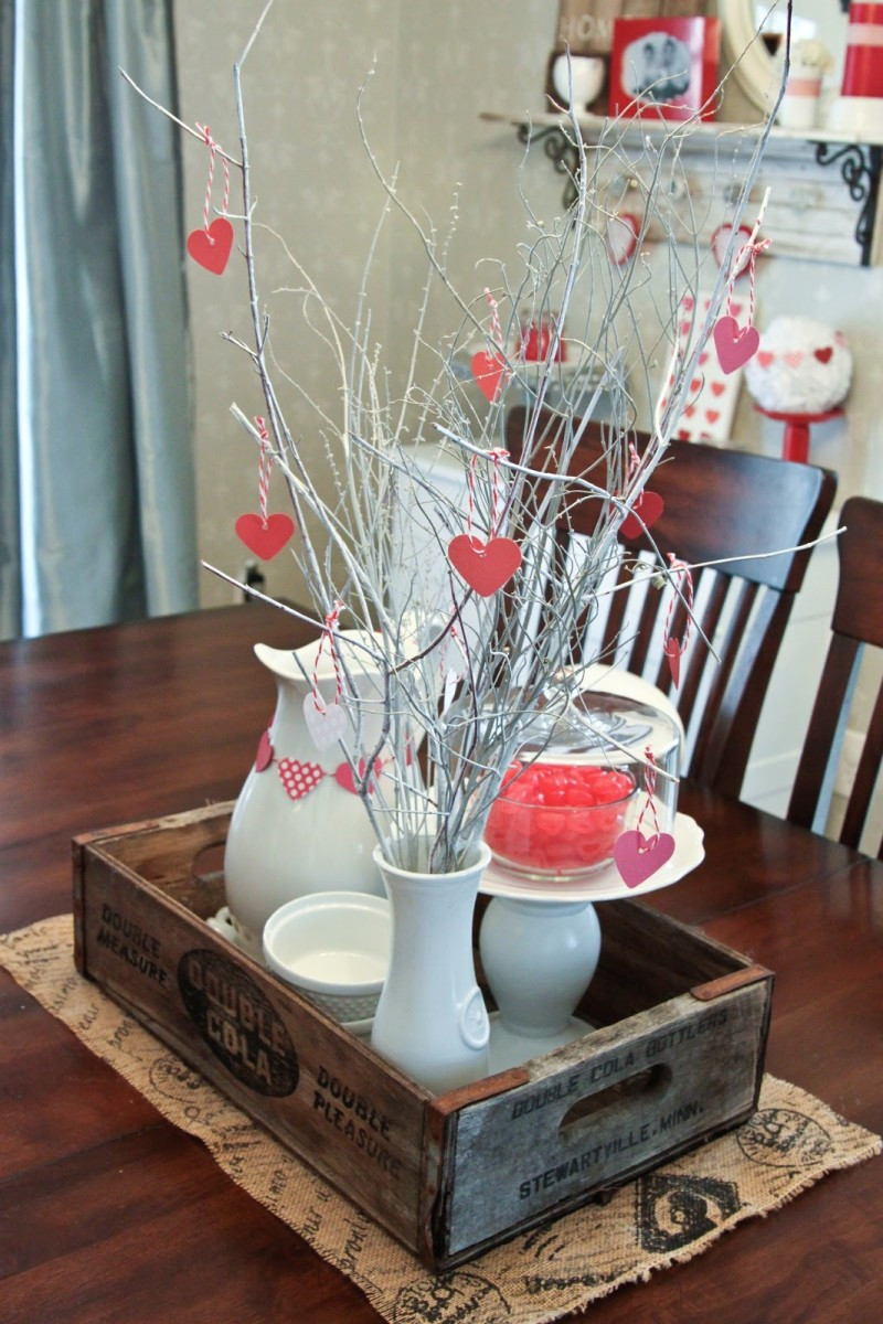 DIY Valentine Decorations
 14 Romantic DIY Home Decor Project for Valentine’s Day