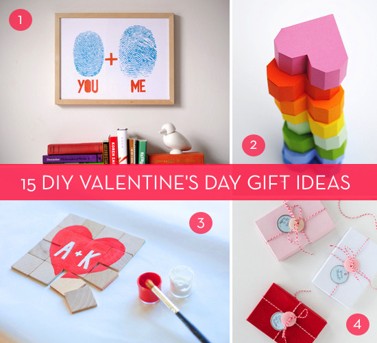 Diy Valentine Gift Ideas
 A Very Valentine s Day Roundup 15 DIY V Day Gift Ideas