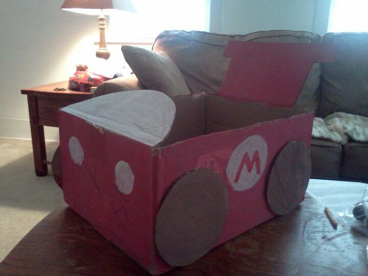 Diy Valentine'S Day Gift Ideas
 Mario Kart Cardboard box