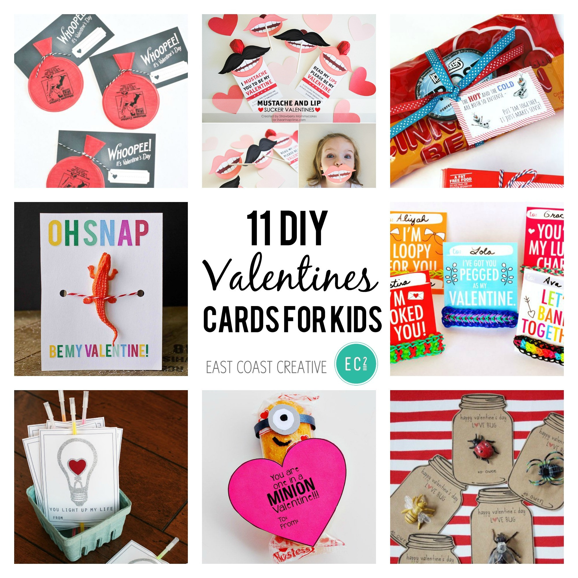 DIY Valentines Card For Kids
 11 DIY Valentine’s Day Cards for Kids