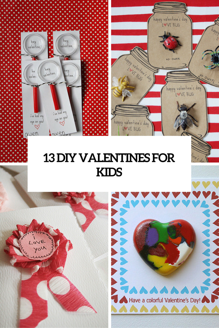 DIY Valentines Card For Kids
 13 Creative DIY Valentine’s Day Cards For Kids Shelterness