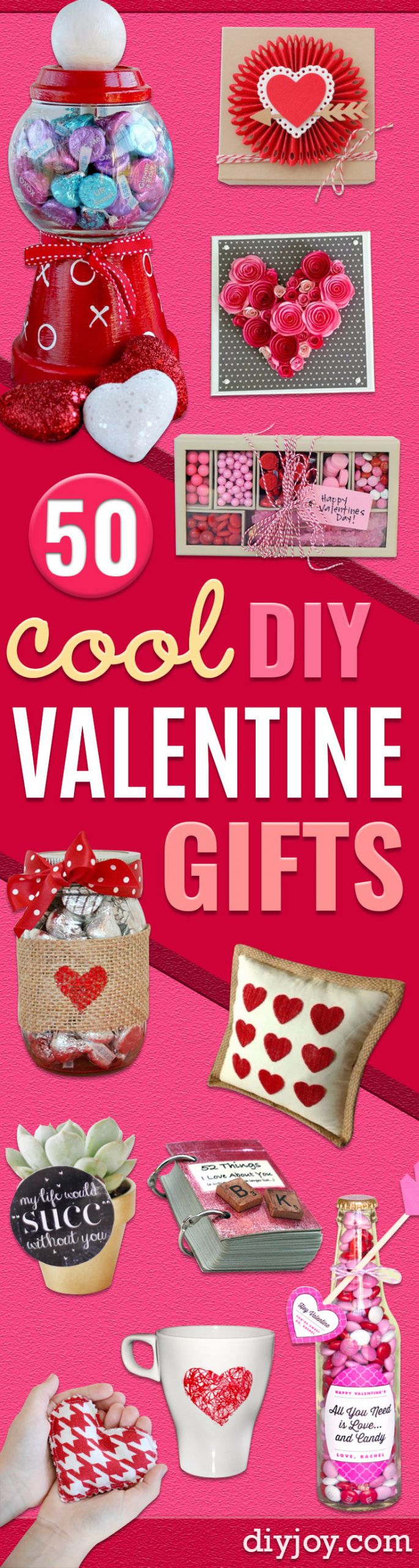 DIY Valentines Day Gift
 50 Easy DIY Valentine s Day Gifts