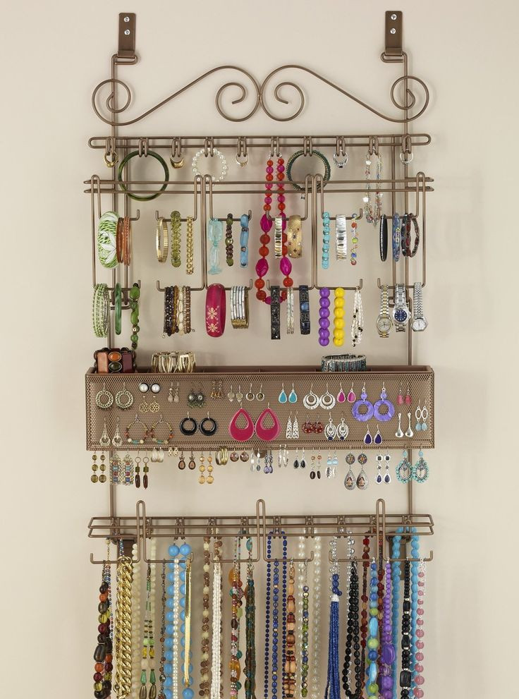 DIY Wall Hanging Jewelry Organizer
 The 25 best Jewelry organizer wall ideas on Pinterest