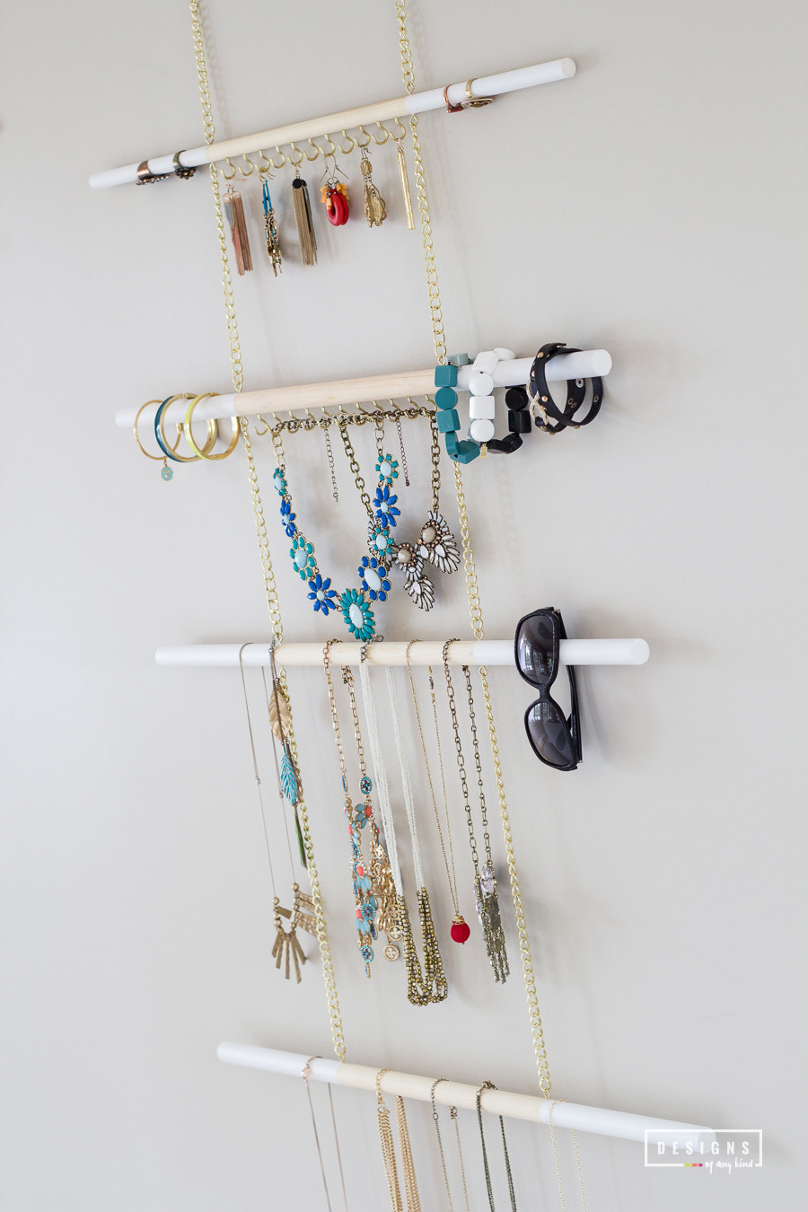 DIY Wall Hanging Jewelry Organizer
 DIY Modern Hanging Jewelry Organizer Designs of Any Kind