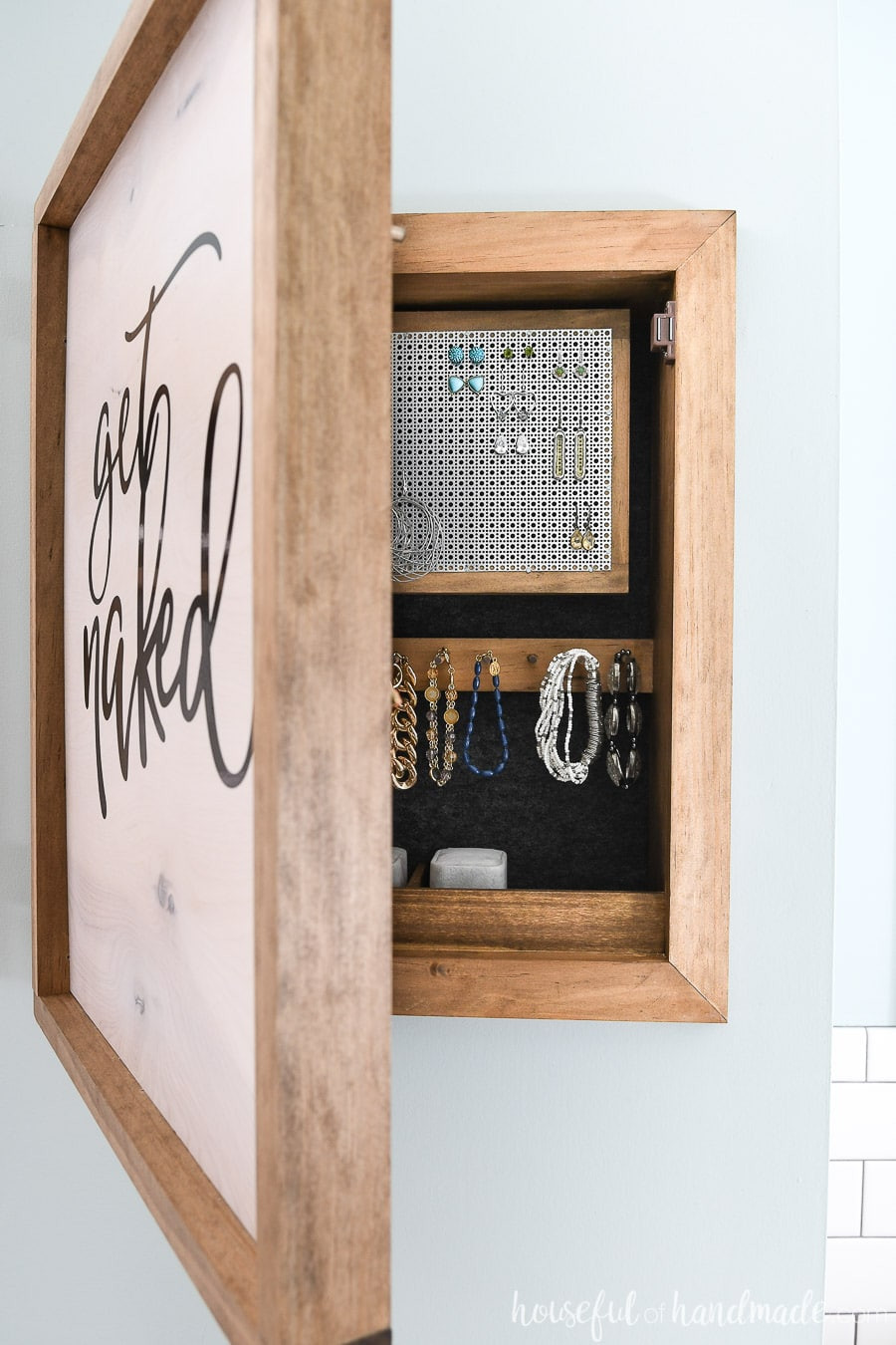 DIY Wall Hanging Jewelry Organizer
 28 Jewelry Organization Ideas For You To Try In Your Own Home