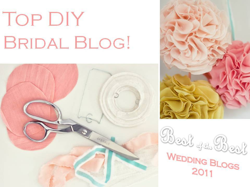 DIY Wedding Blog
 DIY and bespoke wedding inspiration which bridal blog