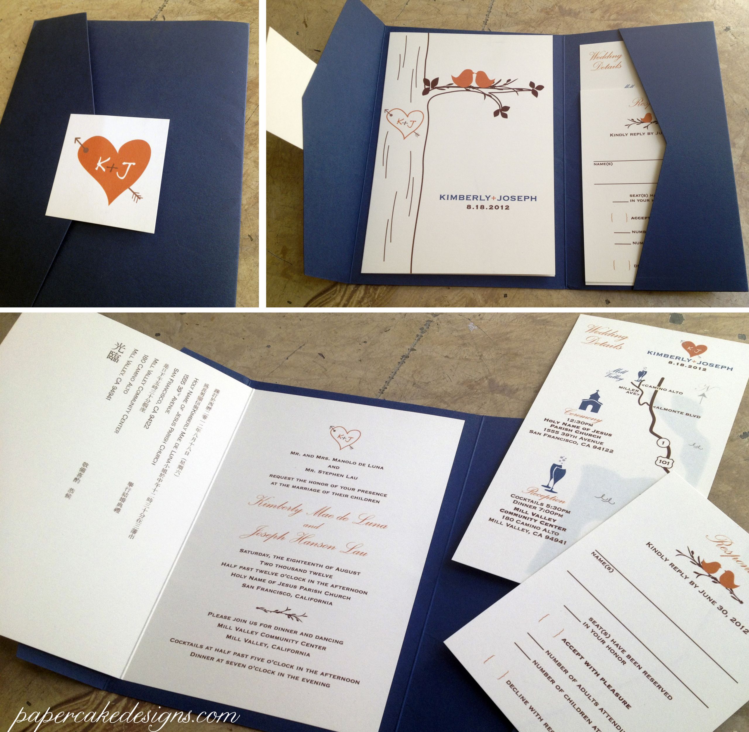 DIY Wedding Envelope
 [DIY print & assemble] wedding invitations – papercake