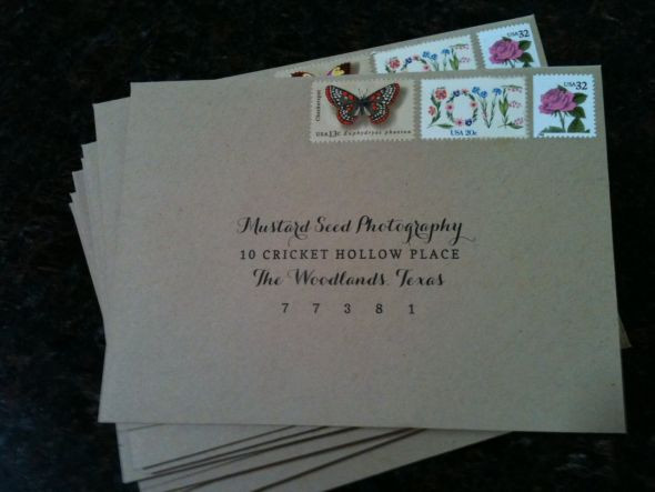 DIY Wedding Envelope
 Our vintage rustic envelopes for our save the dates