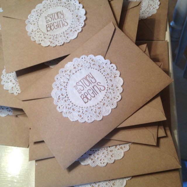 DIY Wedding Envelope
 Create Your Own Wedding Invitations