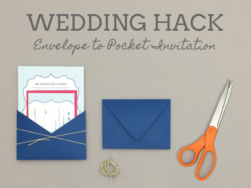 DIY Wedding Envelope
 Best DIY Pocketfolds for your Wedding Invitations