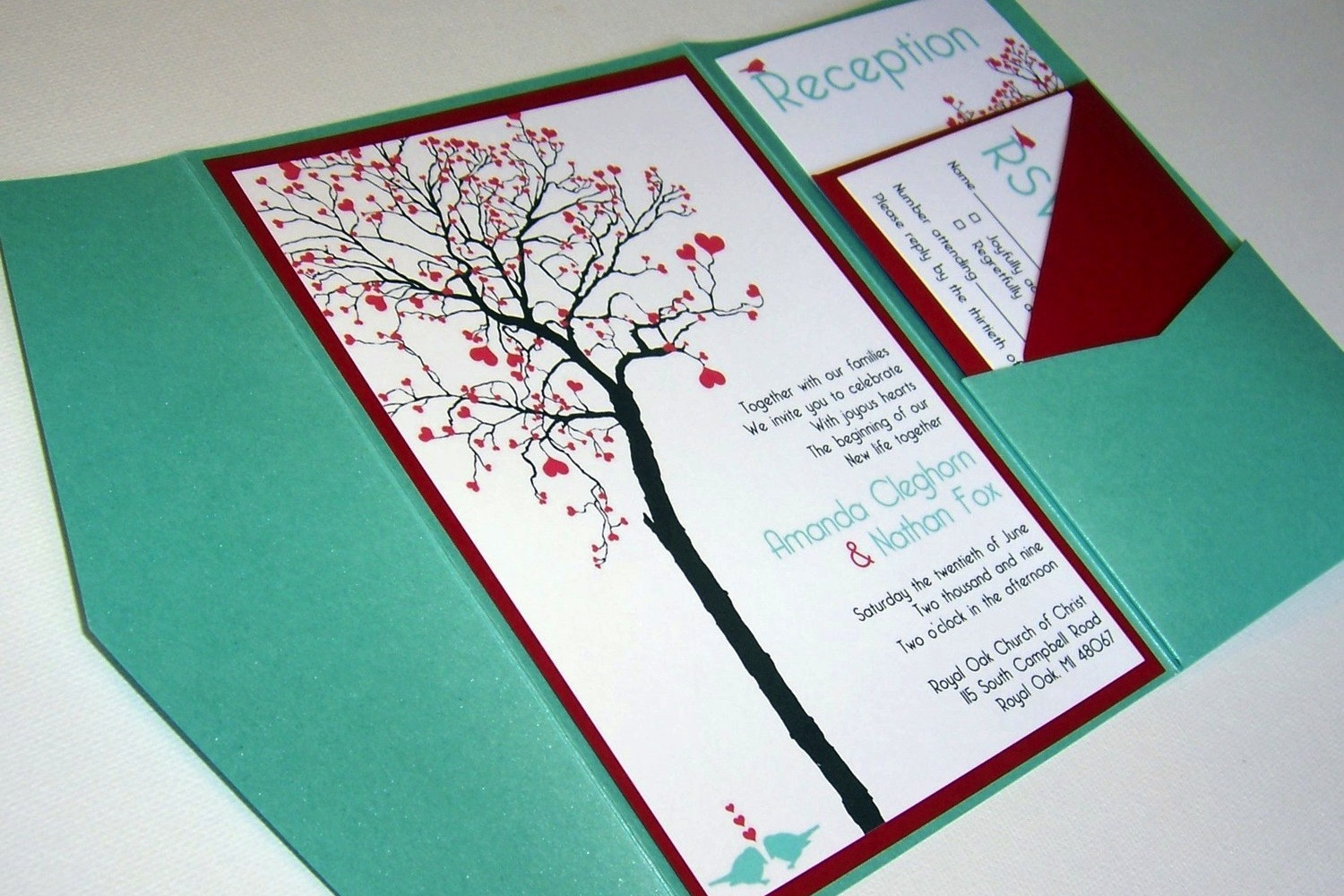 DIY Wedding Envelope
 bud wedding ideas DIY invitations Etsy weddings teal