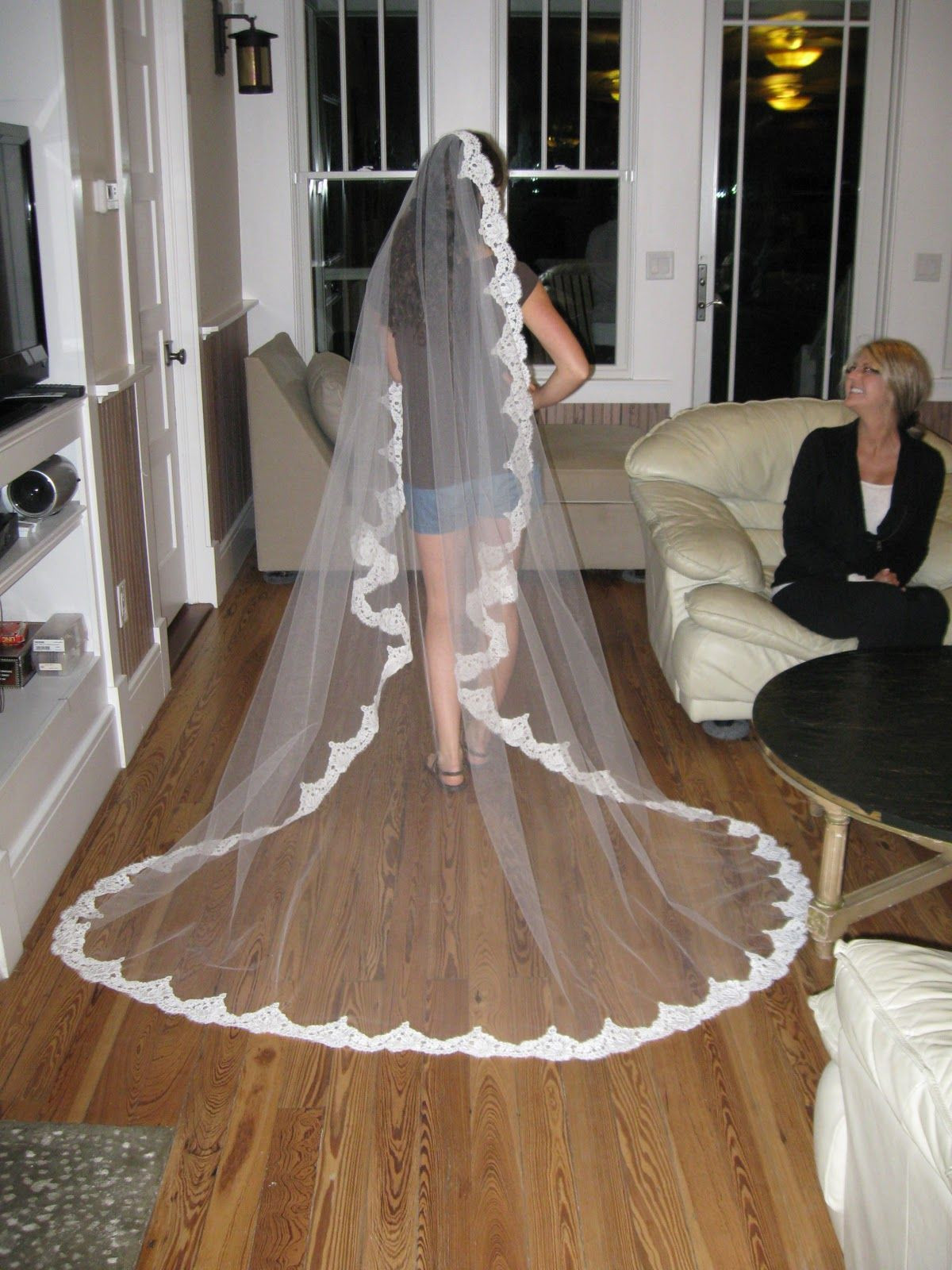 Diy Wedding Veil Pattern
 Tulle Lace and Two Sisters