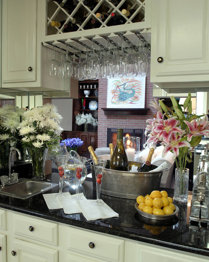 DIY Wine Glass Rack Under Cabinet
 Clever Ways Adding Wine Glass Racks To Your Home s Décor