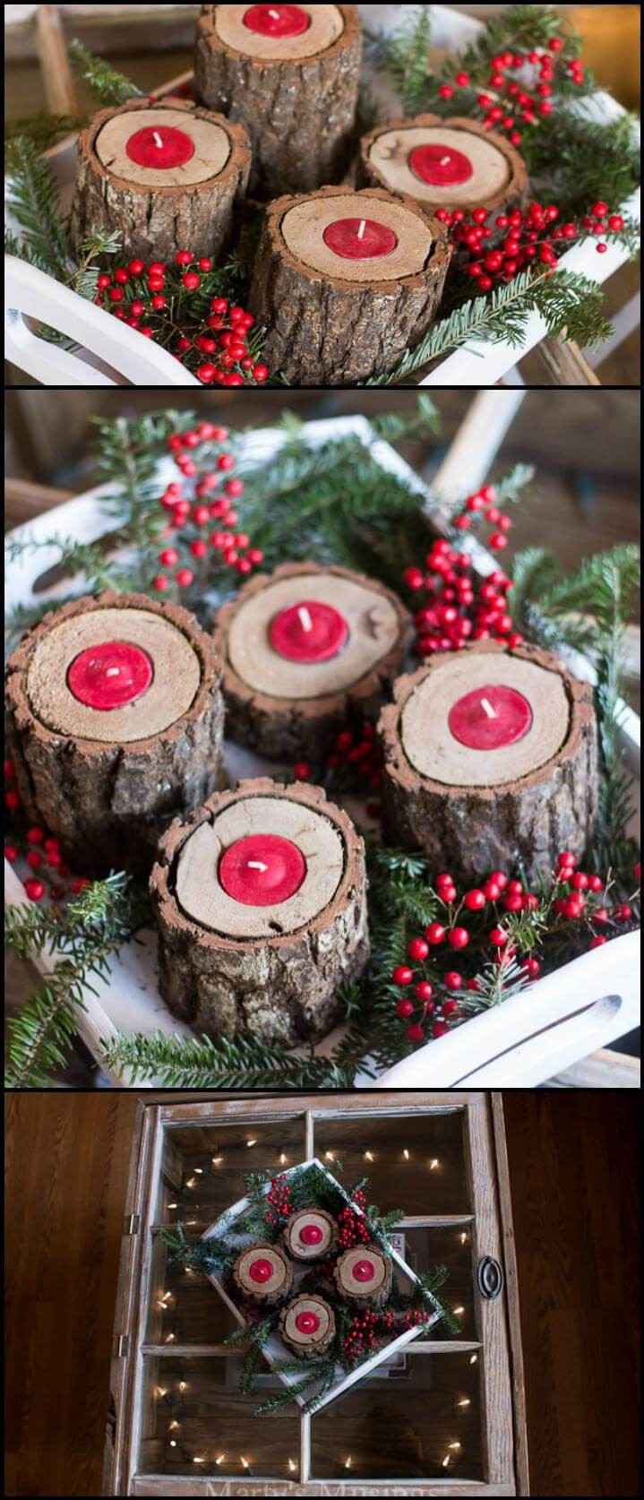 DIY Wood Candle Holders
 50 DIY Candle Holders and Votives You Can Do Page 3 of 5