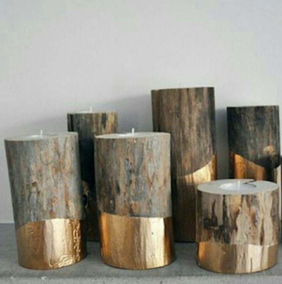 DIY Wood Candle Holders
 DIY Candle Holders That You Can Easily Make
