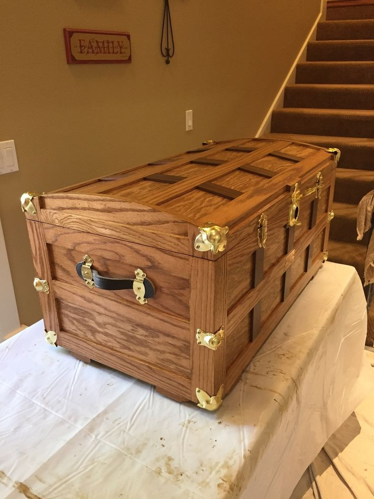 DIY Wood Chest Plans
 Beautiful Rockler customer trunk project