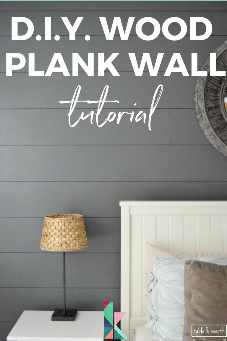DIY Wood Plank Wall
 DIY Wood Plank Wall
