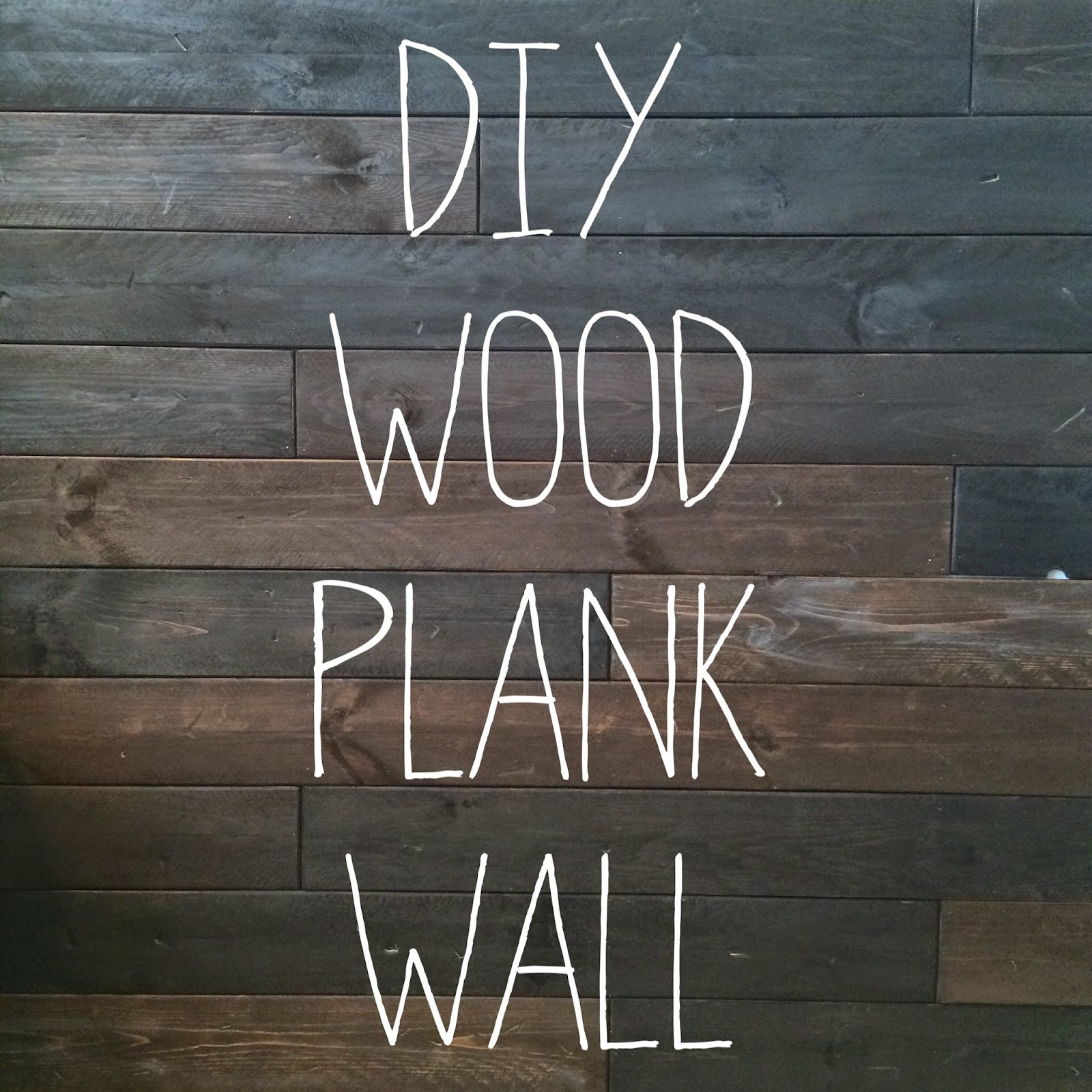 DIY Wood Plank Wall
 LeroyLime DIY Wood Wall