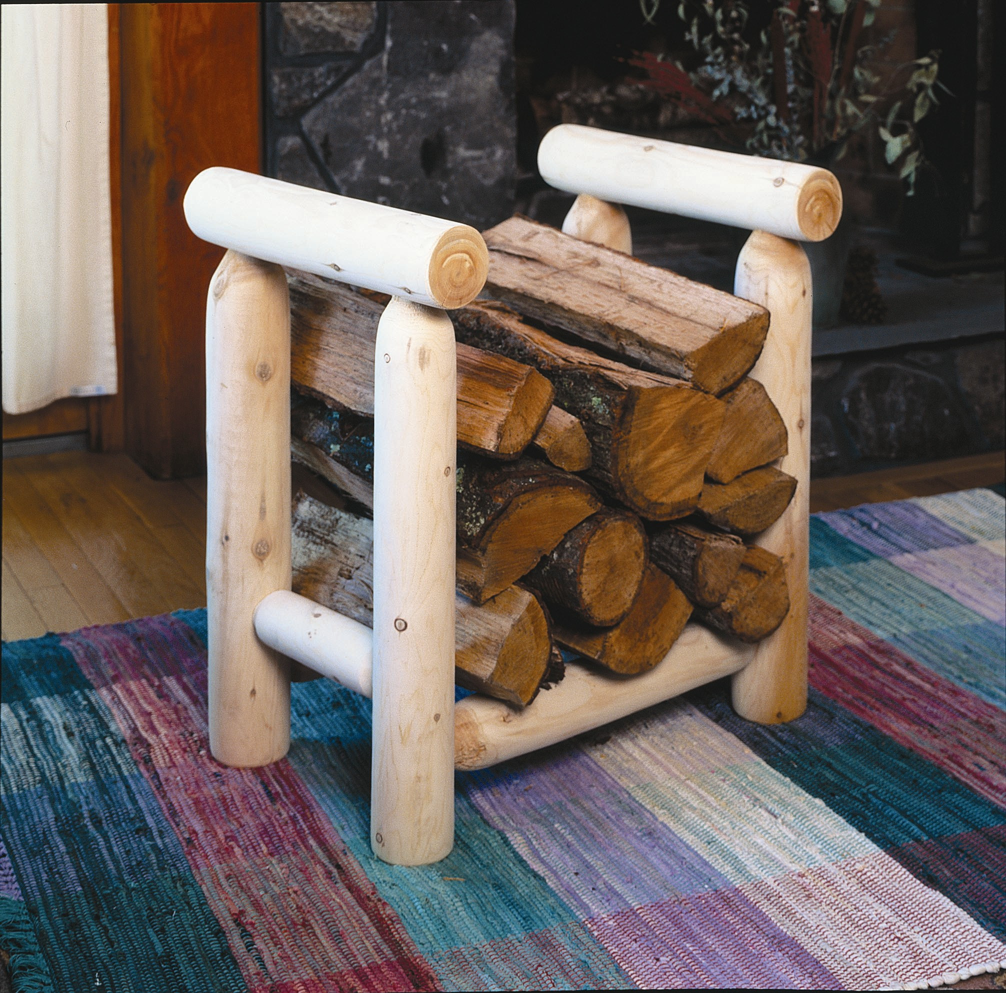 DIY Wood Storage Rack
 10 Best DIY Indoor Firewood Rack and Storage Ideas [ ]