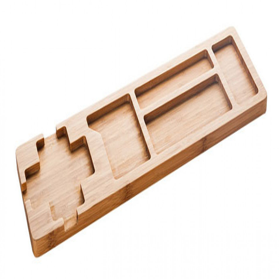 DIY Wooden Desk Organizer
 DIY Bamboo Wooden Keyboard Desk Organizer WackyDot