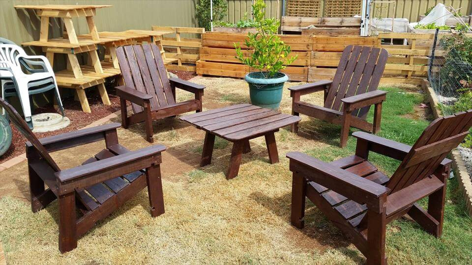 DIY Wooden Outdoor Furniture
 DIY Wood Pallet Outdoor Furniture Ideas Easy Pallet Ideas