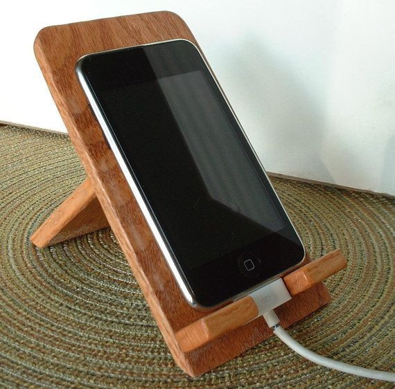 DIY Wooden Phone Stand
 DIY Phone Stand and Dock Ideas That Are Out of The Box