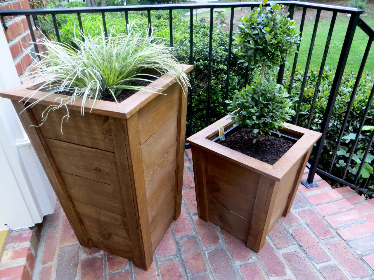 DIY Wooden Planter
 The Project Lady DIY Tutorial Decorative Wood Planter Boxes