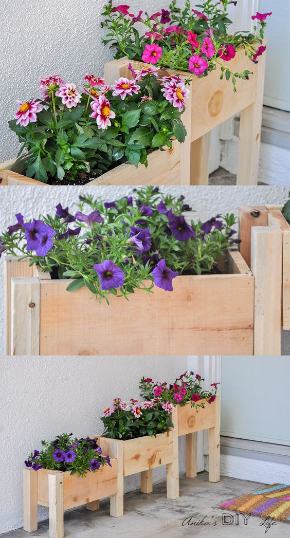 DIY Wooden Planter
 30 Creative DIY Wood and Pallet Planter Boxes To Style Up