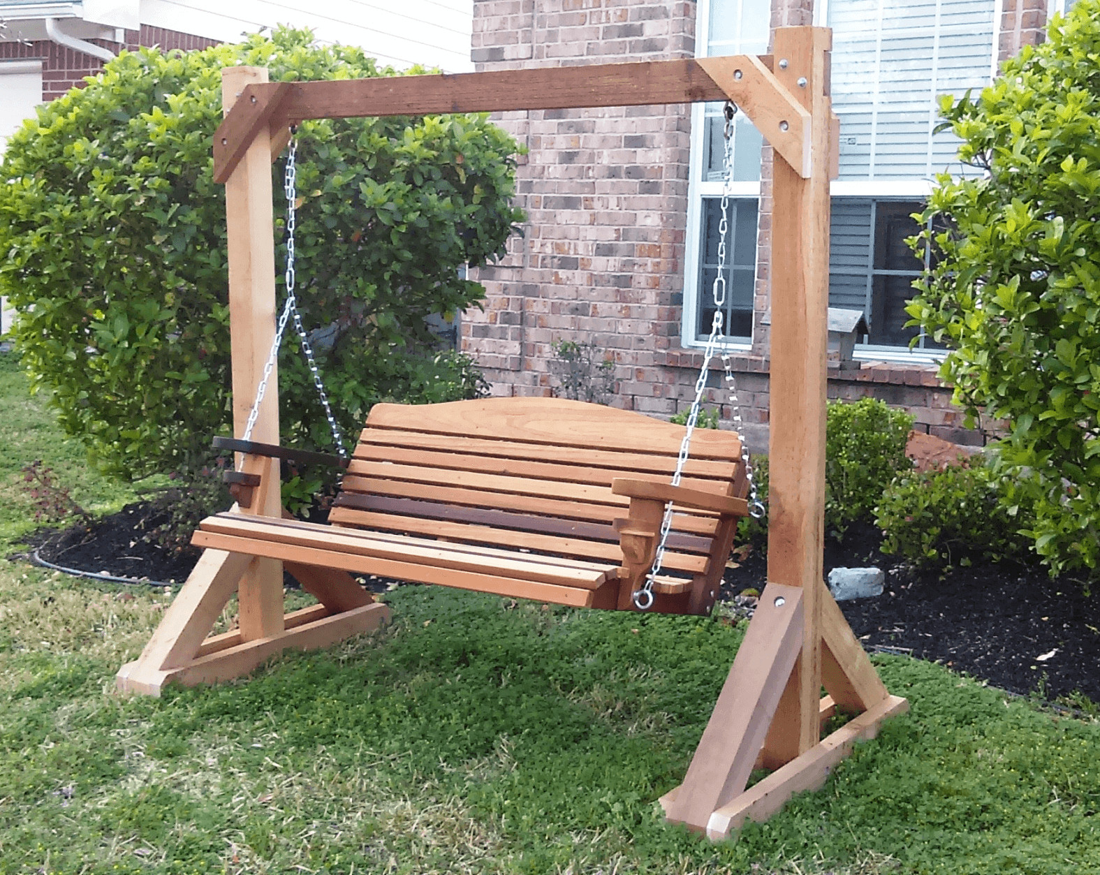 DIY Wooden Swing
 Simple Tips to Build DIY Wood Porch Swing Frame Plans