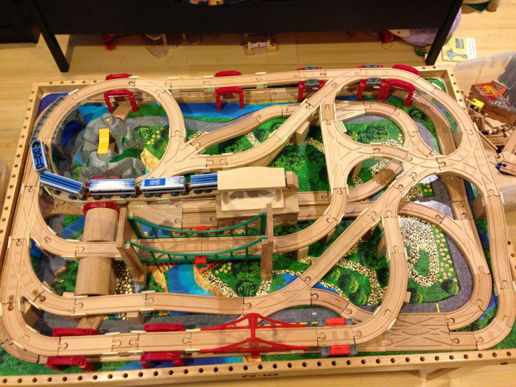 DIY Wooden Train Tracks
 When we build train sets we use concepts from agile