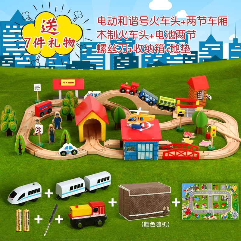 DIY Wooden Train Tracks
 DIY Wooden Railroad Railway Tom Wooden Train Track Toy