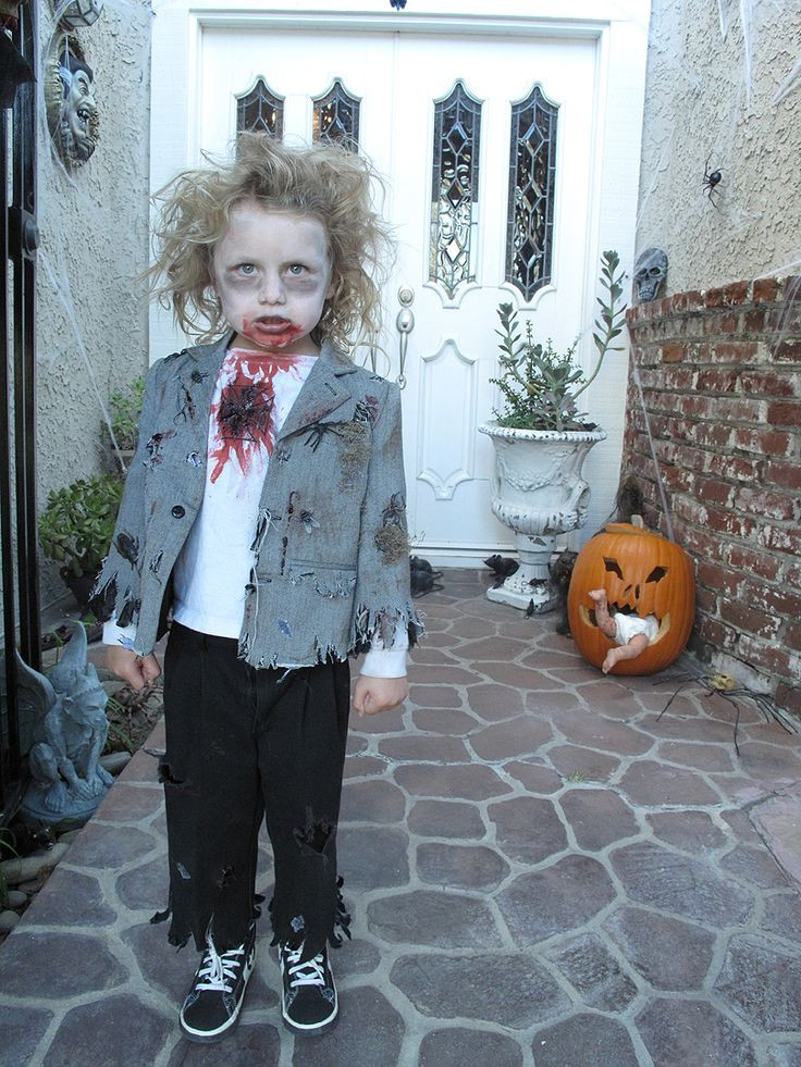 DIY Zombie Costume For Kids
 66 best Zombie Kids images on Pinterest