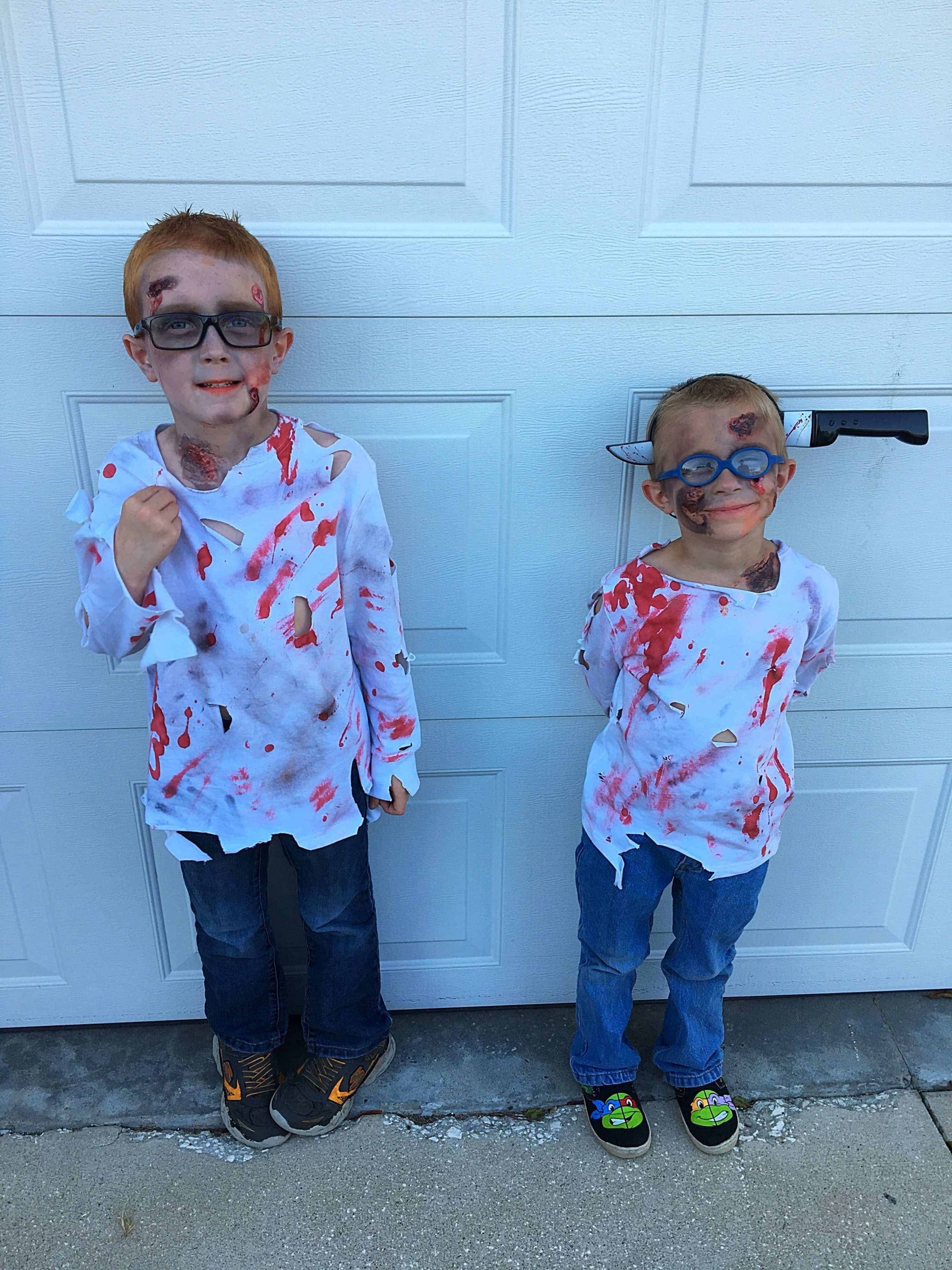 DIY Zombie Costume For Kids
 DIY Halloween Zombie Makeup and Costume Kindly Unspoken