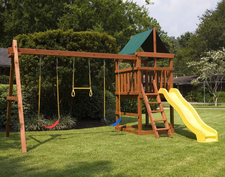 Do It Yourself Backyard Playsets
 Learn how to build your own backyard wood playset with our