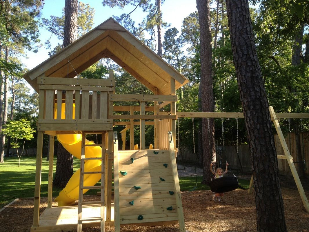 Do It Yourself Backyard Playsets
 How to Build DIY Wood Fort and Swing Set Plans From Jack s