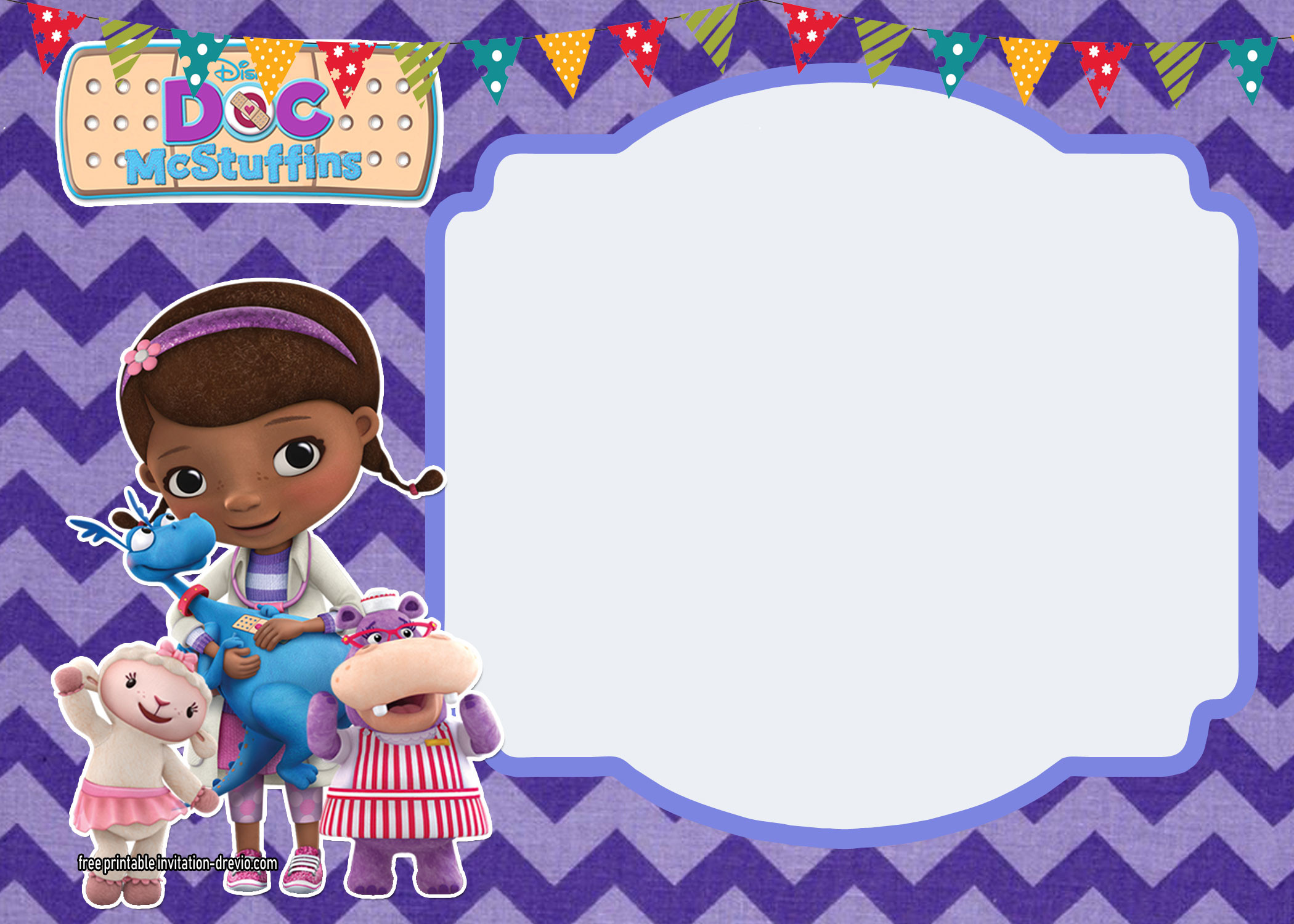 Doc Mcstuffin Birthday Invitations
 Doc McStuffins Birthday Invitation Templates