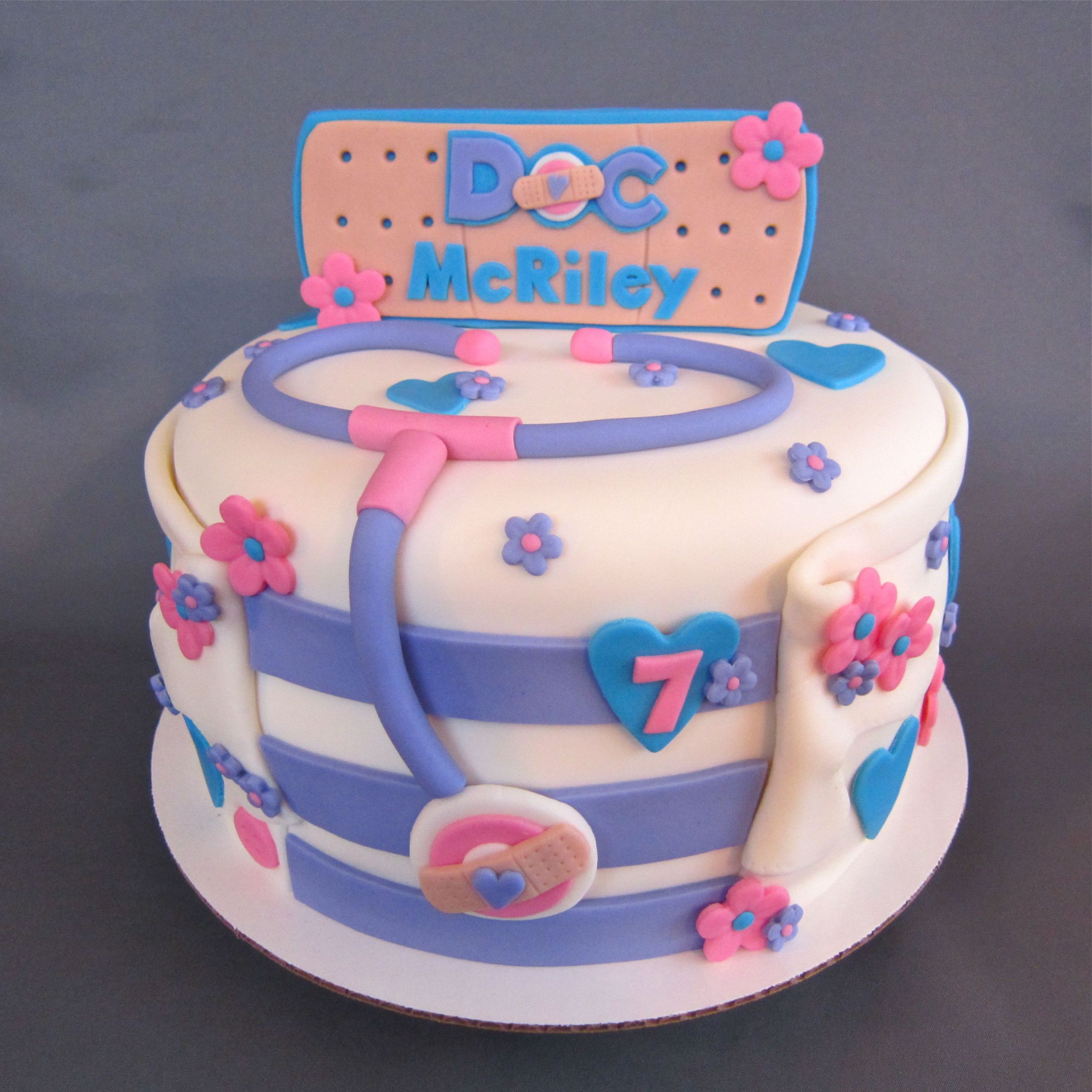 Doc Mcstuffins Birthday Cake Ideas
 Doc McStuffins Inspired Birthday Cake