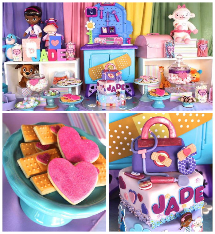 Doc Mcstuffins Birthday Party Decorations
 Kara s Party Ideas Doc McStuffins 6th Birthday Party