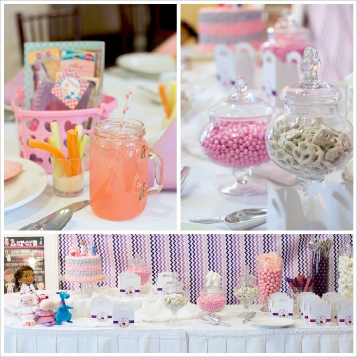 Doc Mcstuffins Birthday Party Decorations
 Kara s Party Ideas Doc McStuffins themed birthday party