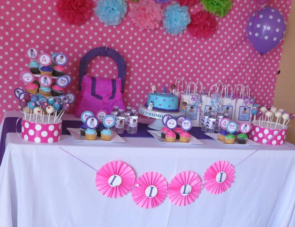 Doc Mcstuffins Birthday Party Decorations
 Doc McStuffins Birthday "Doc Mcstuffins"