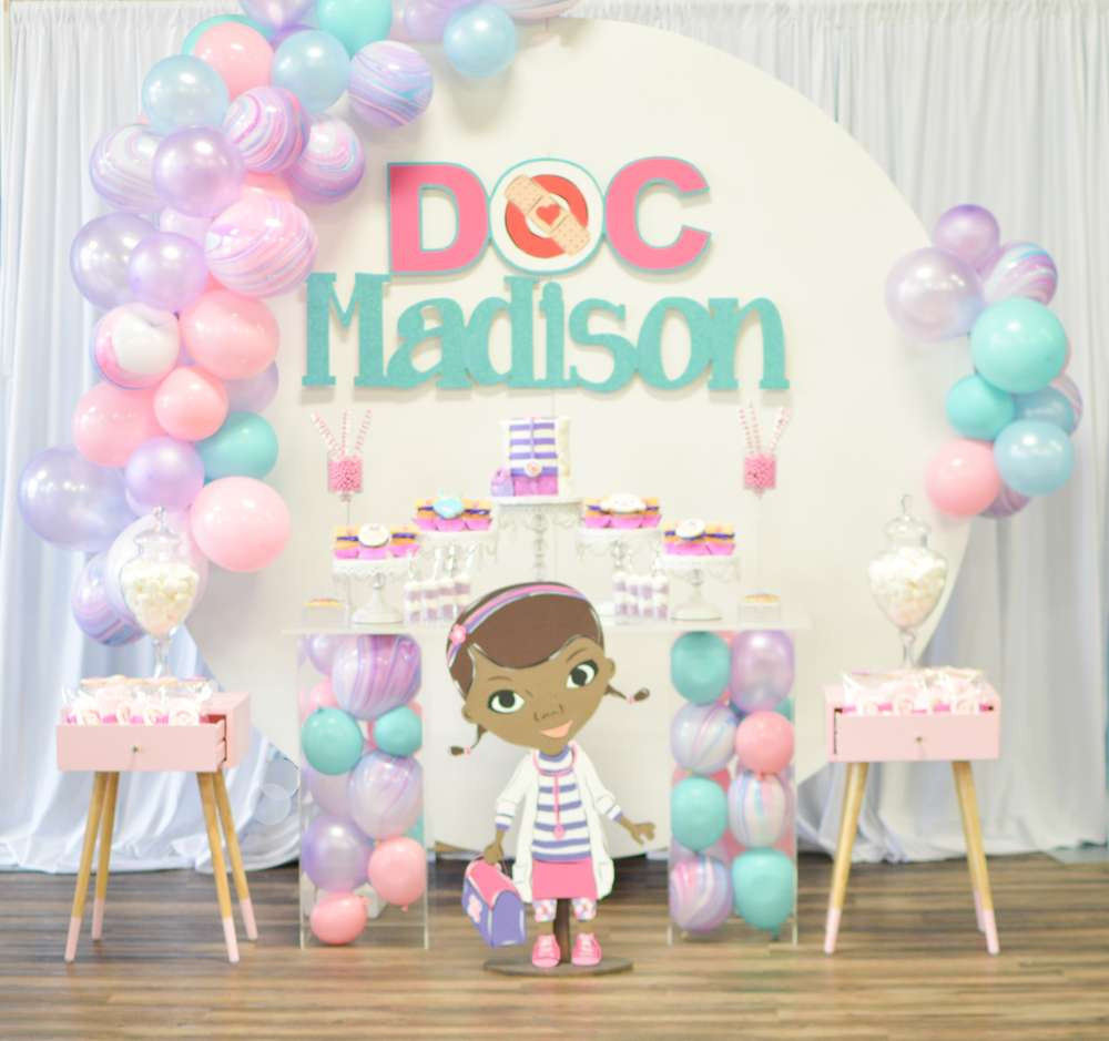 Doc Mcstuffins Birthday Party Decorations
 Doc McStuffins Birthday Party Ideas