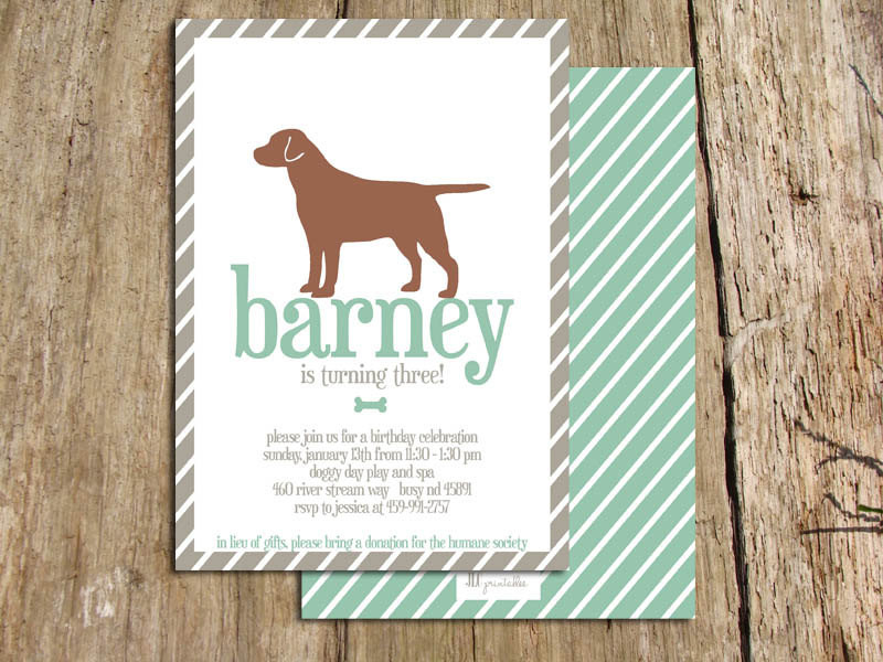 Dog Birthday Invitations
 dog birthday party invitations – Bagvania FREE Printable